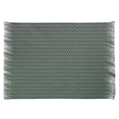 Tapis bleu/noir de zone art déco classic Mcguigan