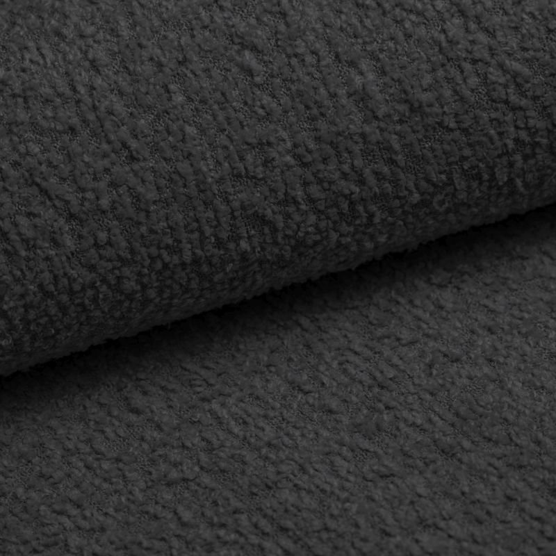 5 Seater Corner Sofa, Black
