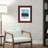 Ashalina Cherry Wood Picture Frame with Mat-434031641