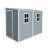 Storage shed with Floor, Two Windows and Lockable Doors-108295291