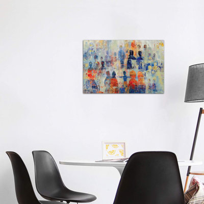 Community by Julian Spencer - Wrapped Canvas Painting