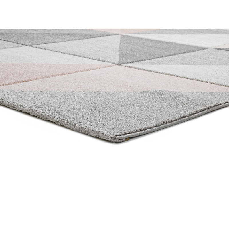 Galewood Geometric Area Rug, Rectangle 60 x 120cm