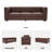 Allard 89'' Velvet Living Room Sofa-995700445