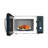 Frigidaire 0.7 Cu. Ft. Countertop Retro Microwave Oven, 700-Watt, 10 Power Levels-118445058