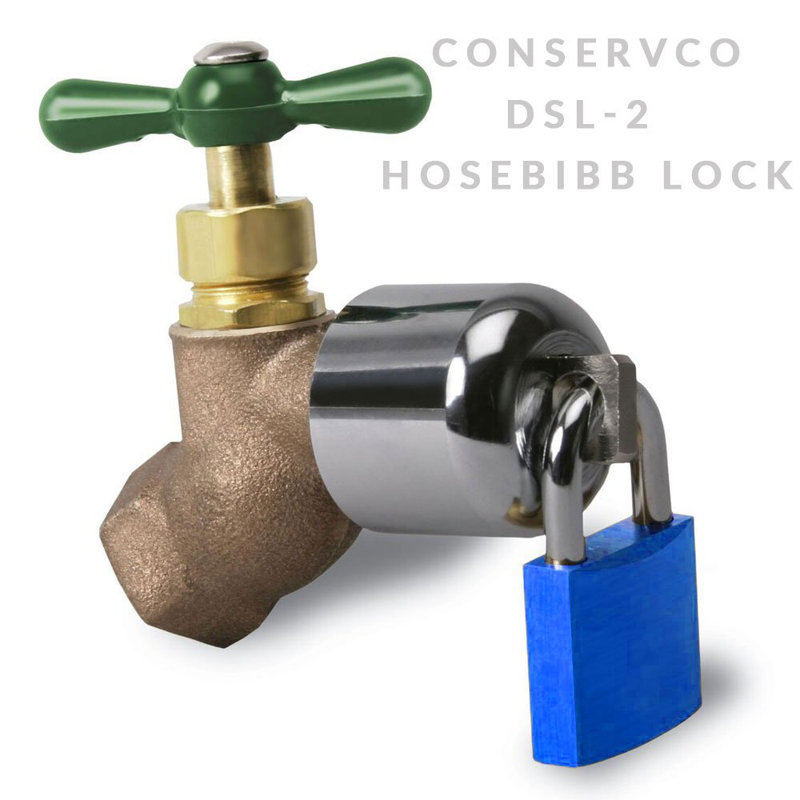 Serrure à robinet à tuyau avec cadenas