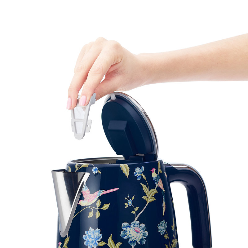 VQ Laura Ashley Jug Kettle, Navy