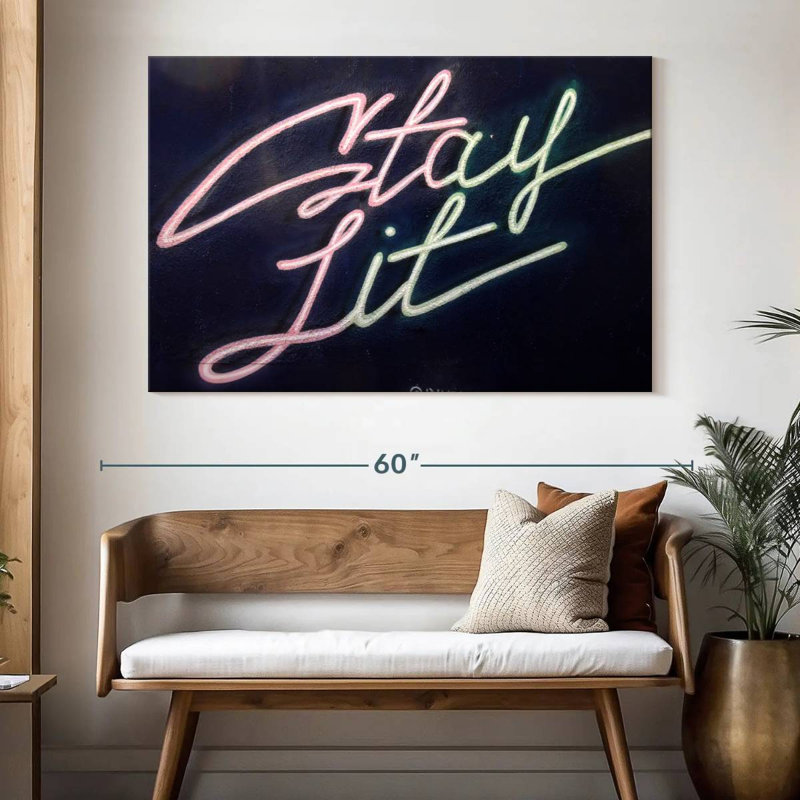 Tergel Stay Lit, H 34 po x l 51 po
