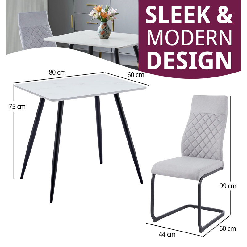 Mose 2 - Person Dining Set