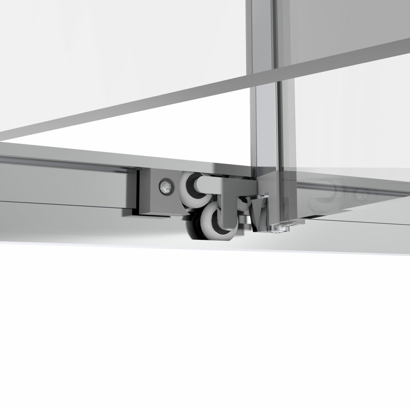 Serles Bathroom Bi-Fold Door Enclosure - 1900 x 700 mm, Chrome