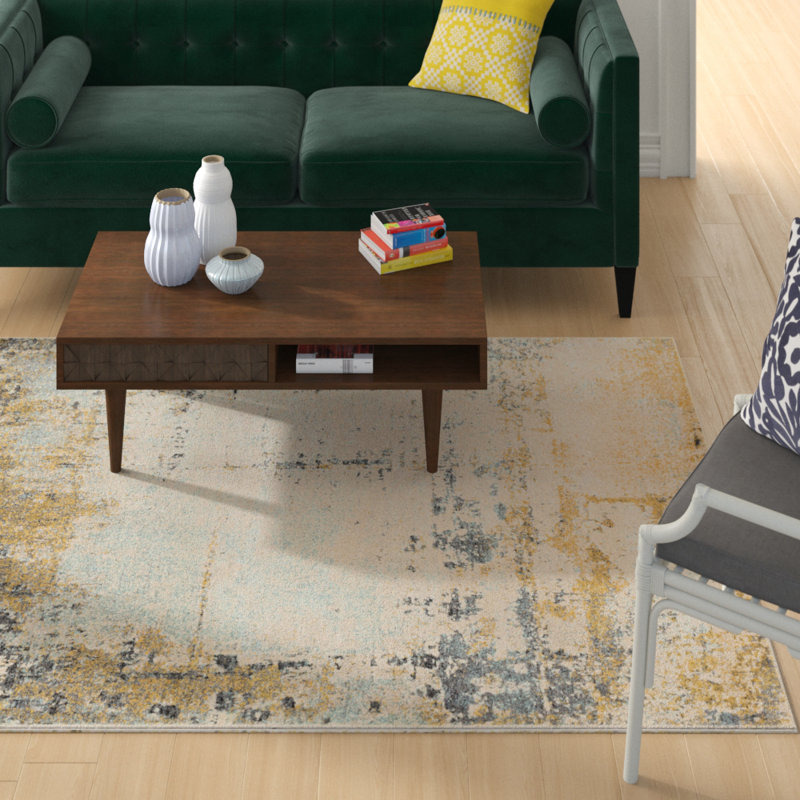 Gateshead Abstract Indoor Rug, Rectangle 5'3" x 7'3"