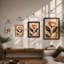 Rust Bloom Botanical - Framed Print-420271732-420271730
