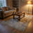 Pender Beige Cream Oriental Cotton Chenille Area Rug-472618793
