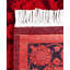 Overdyed Hand-Knotted Wool Modern-Contemporary Orange Runner 2' 7" x 11' 1"