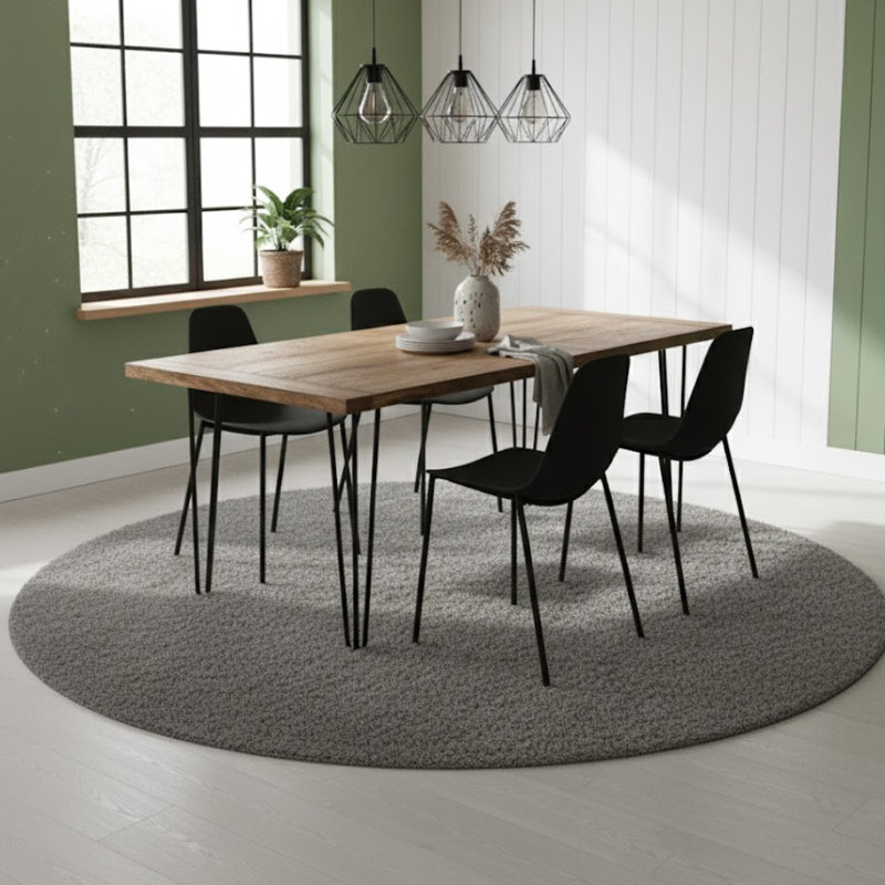 Lopezville 50cm H Full Back Side Chair, Black