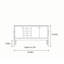 Buffet multifonctionnel de grande capacité