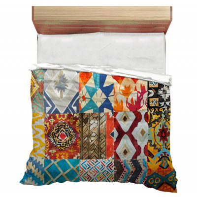 Trendy Floral Plush Bedding