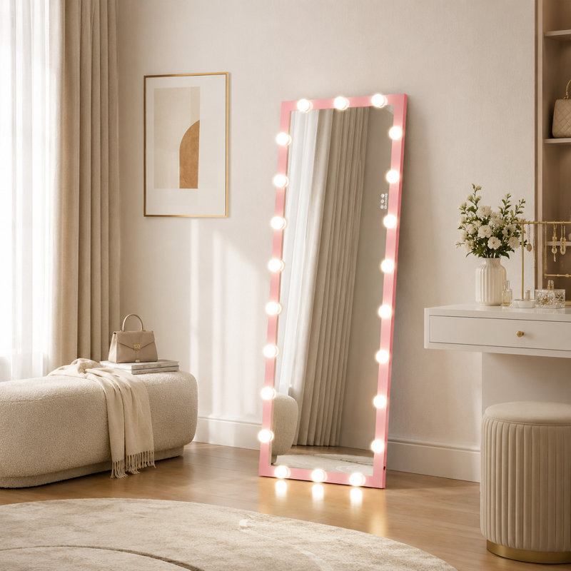 Jerryca Metal Rectangle Wall Mirror