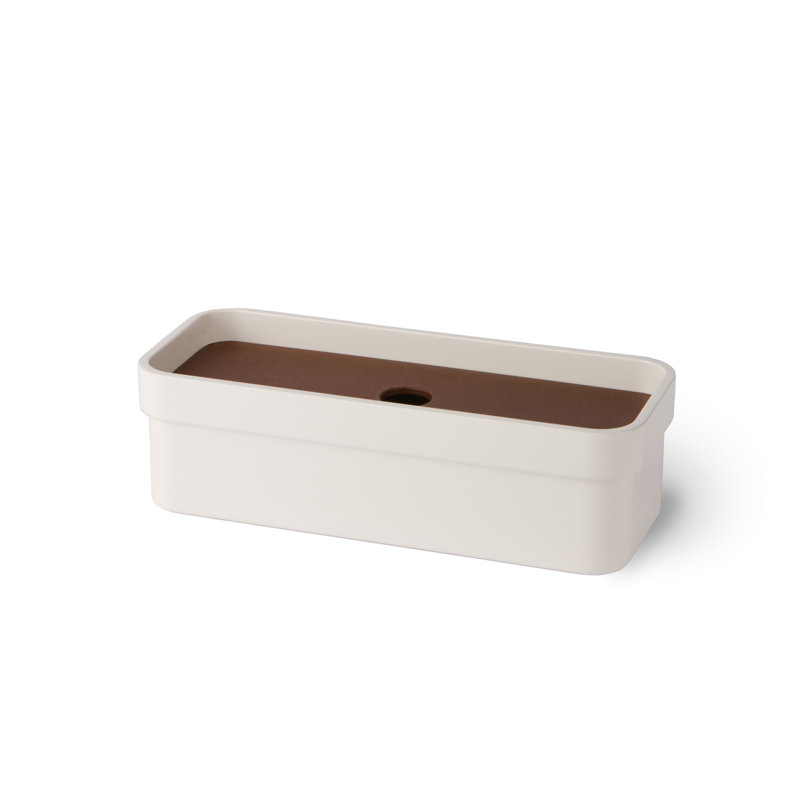 Curva Rust Ceramic Wall-Mounted Soap Dish