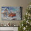 Santa's Tree Farm, toile tendue avec châssis de qualité supérieure - prête à être accrochée-632663897