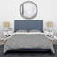 Black Microfiber 3 Piece Duvet Cover Set-1274320070
