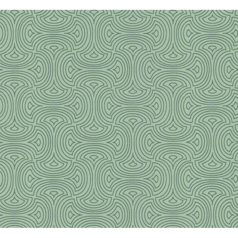 Geometric Wallpaper Roll by Candice Olson, Silver