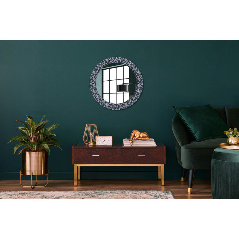 Huldar Glass Flat Wall Mirror