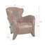 Fauteuil à oreilles en cuir Vicenza