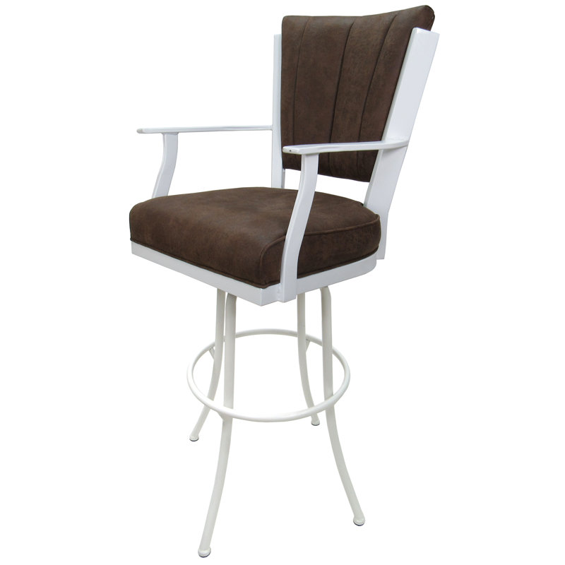 Swivel Upholstered Counter Extra Tall Stool