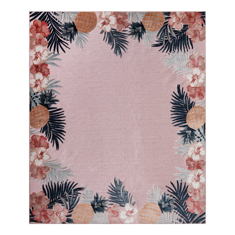 Tapis fleuri Firman Flora, Rectangle 9 pi 9 po x 12 pi