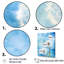 «Blue Dandelion Dreams I» sur toile-290836344-290836351