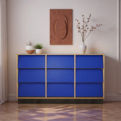 High-End Nine-Drawer Sideboard