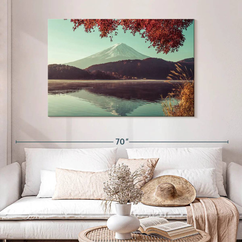 Alvord, mont Fuji en automne, H 32 po x l 48 po