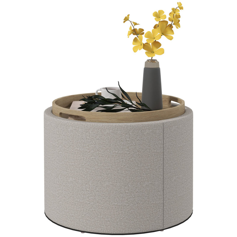 Table basse avec repose-pieds HOMcom