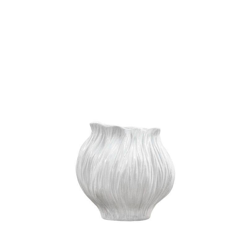 Pivoine Clay Table Vase, 27.00" H x 25.00" W x 25.00" D