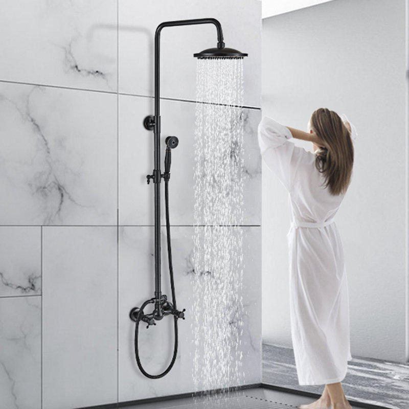 Système de douche complet avec valve brute