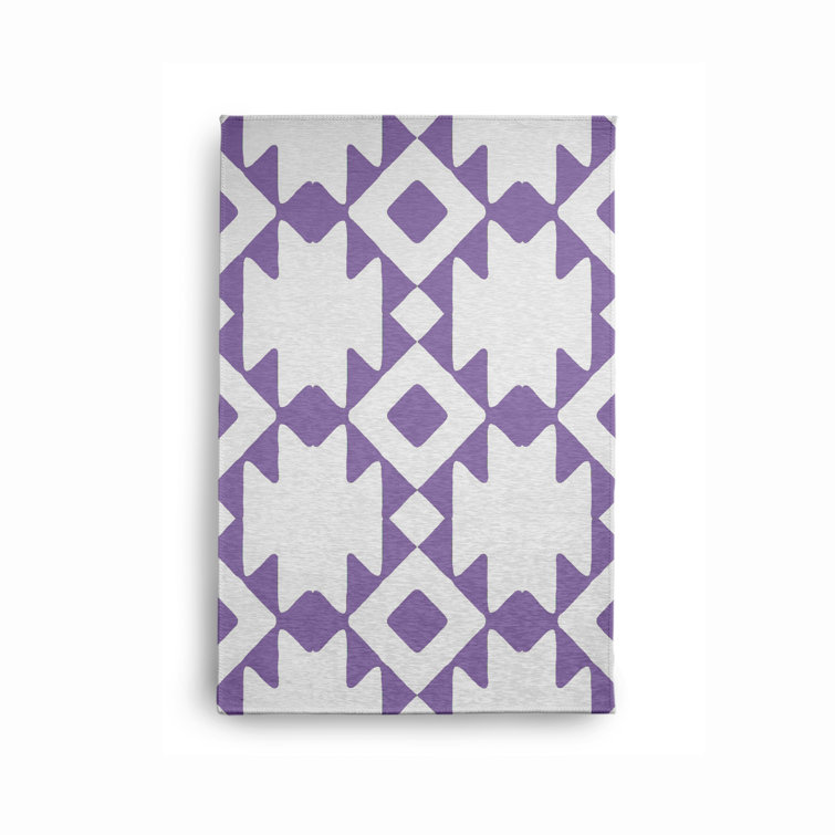 Chenille Geometric Indoor Rug