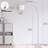Nalayiah 74.4'' Arc/Arched Floor Lamp-1998714290