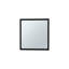 Pharmacie à miroir H 21,1 "x l 19,7", une porte avec quatre tablettes intérieures-224405617