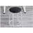 adjustable tempered glass drafting printing table with chair-169985222