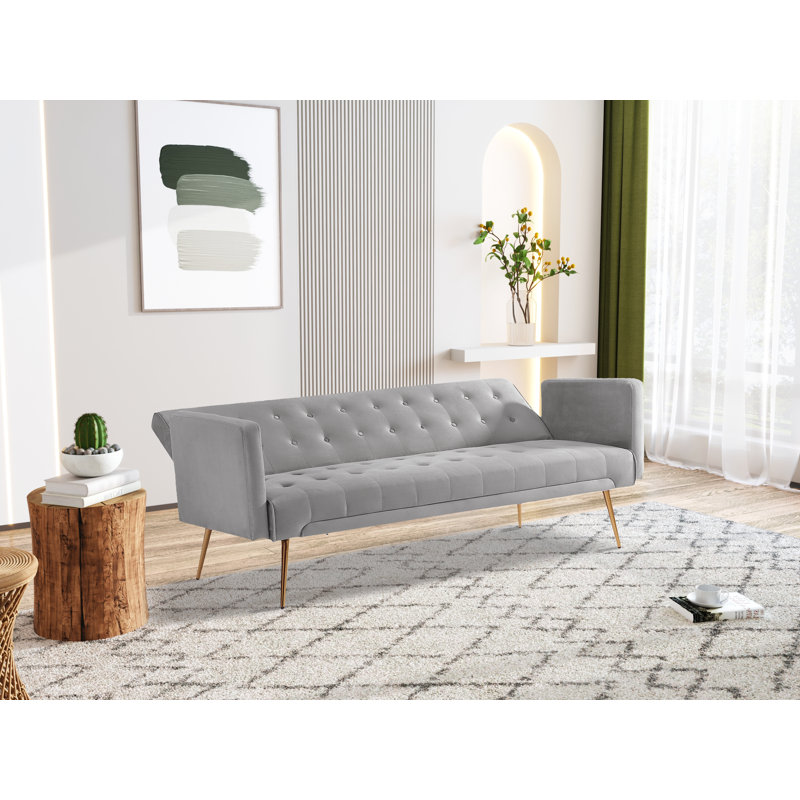 Myke 70,07 po, Velours gris