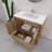 Eden 35.5'' Single Bathroom Vanity with Resin Top-1179462517