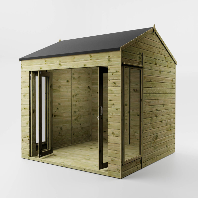 Mercia 8 x 8ft Vermont Summerhouse, No