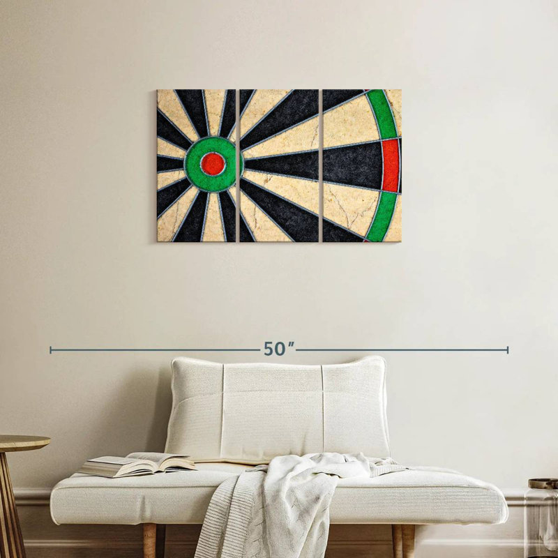 Senne Rustic Dartboard, 20" H x 33" W