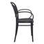 Chaise d'appoint empilable pour patio Farrah-1937411752