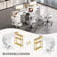 L-Shaped Computer Desk with Built-In Electrical Outlet-1121111477-1121555739