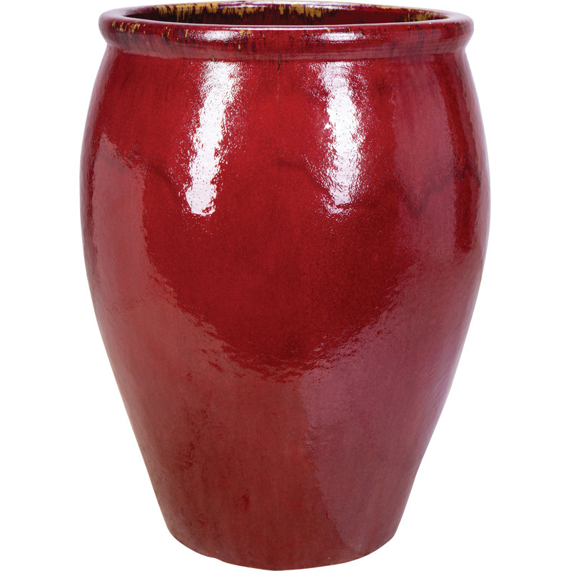 20 po Vase moyen - Sang de bœuf