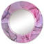 Miroir mural rose et mauve-972987431