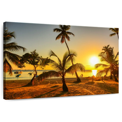 Gillard dominicain Gillard coucher de soleil