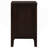 Garrett Cappuccino 2-Drawer Rectangular Nightstand-1324462715