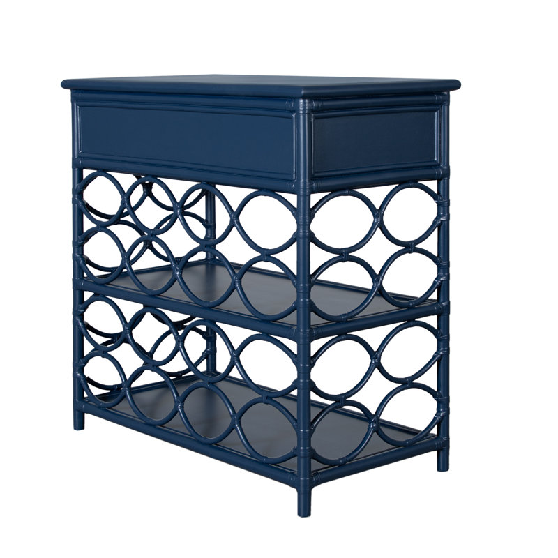 Manning End Table, Navy
